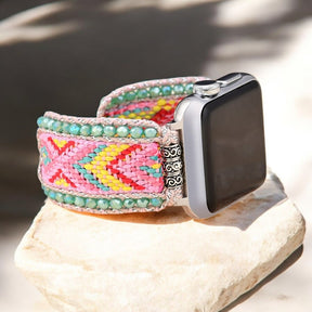 سوار ساعة آبل بنكهة الليمونادة الوردية