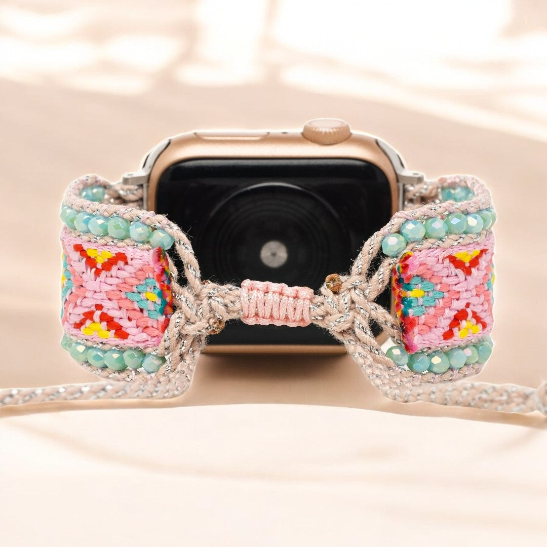 سوار ساعة آبل بنكهة الليمونادة الوردية