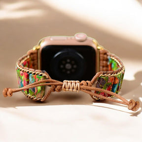 Rainforest Jasper Apple Watch Strap