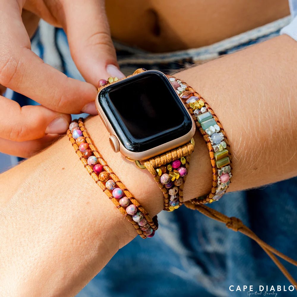 3-Wrap Apple Watch Straps Pack - Cape Diablo