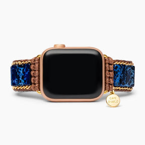 Azure Lapis Lazuli Apple Watch Strap - Cape Diablo