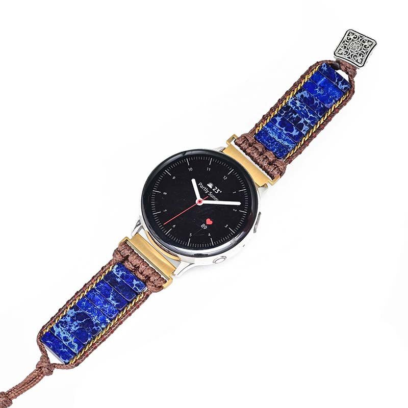 Azure Lapis Lazuli Samsung Galaxy Watch Strap - Cape Diablo