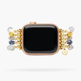 Cashmere Turquoise Stretch Apple Watch Strap - Cape Diablo