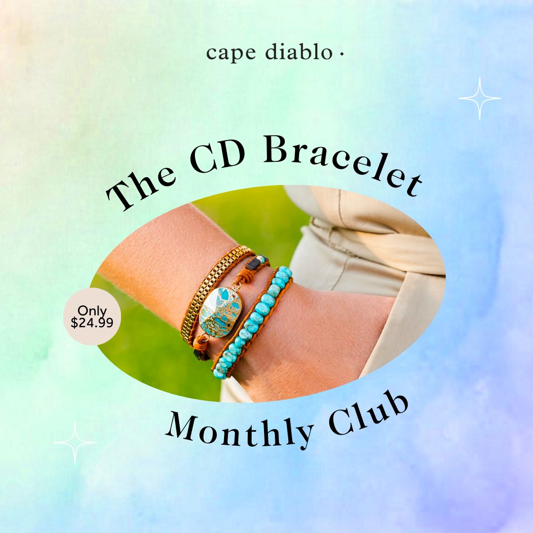 CD Bracelet Monthly Club - Cape Diablo
