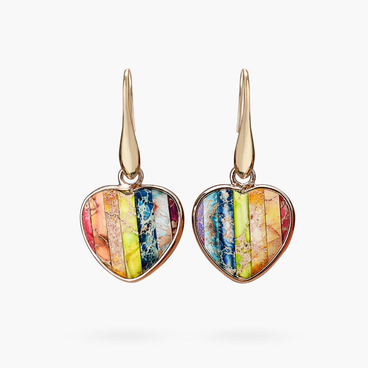 Chakra Heart Energy Earrings - Cape Diablo