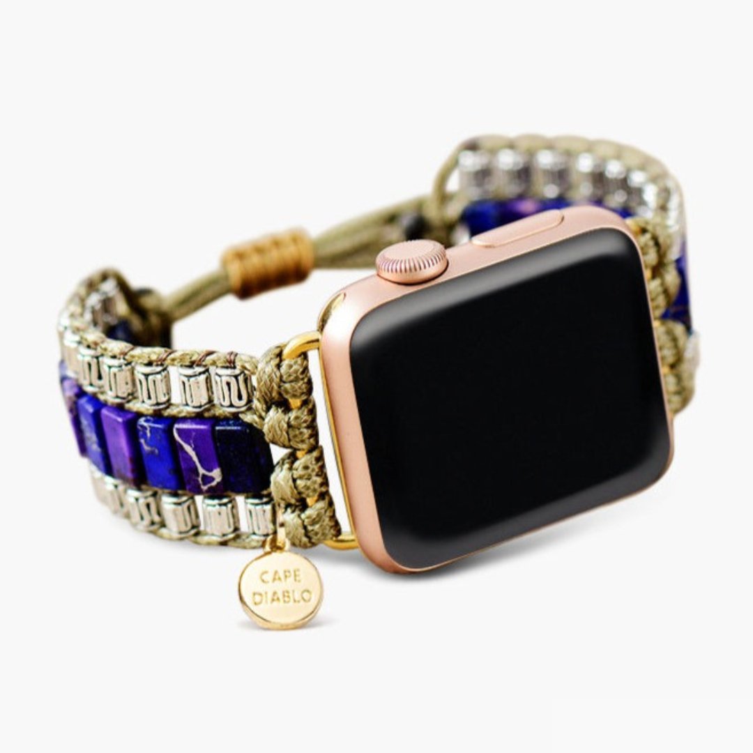 Divine Lapis Purple Apple Watch Strap - Cape Diablo