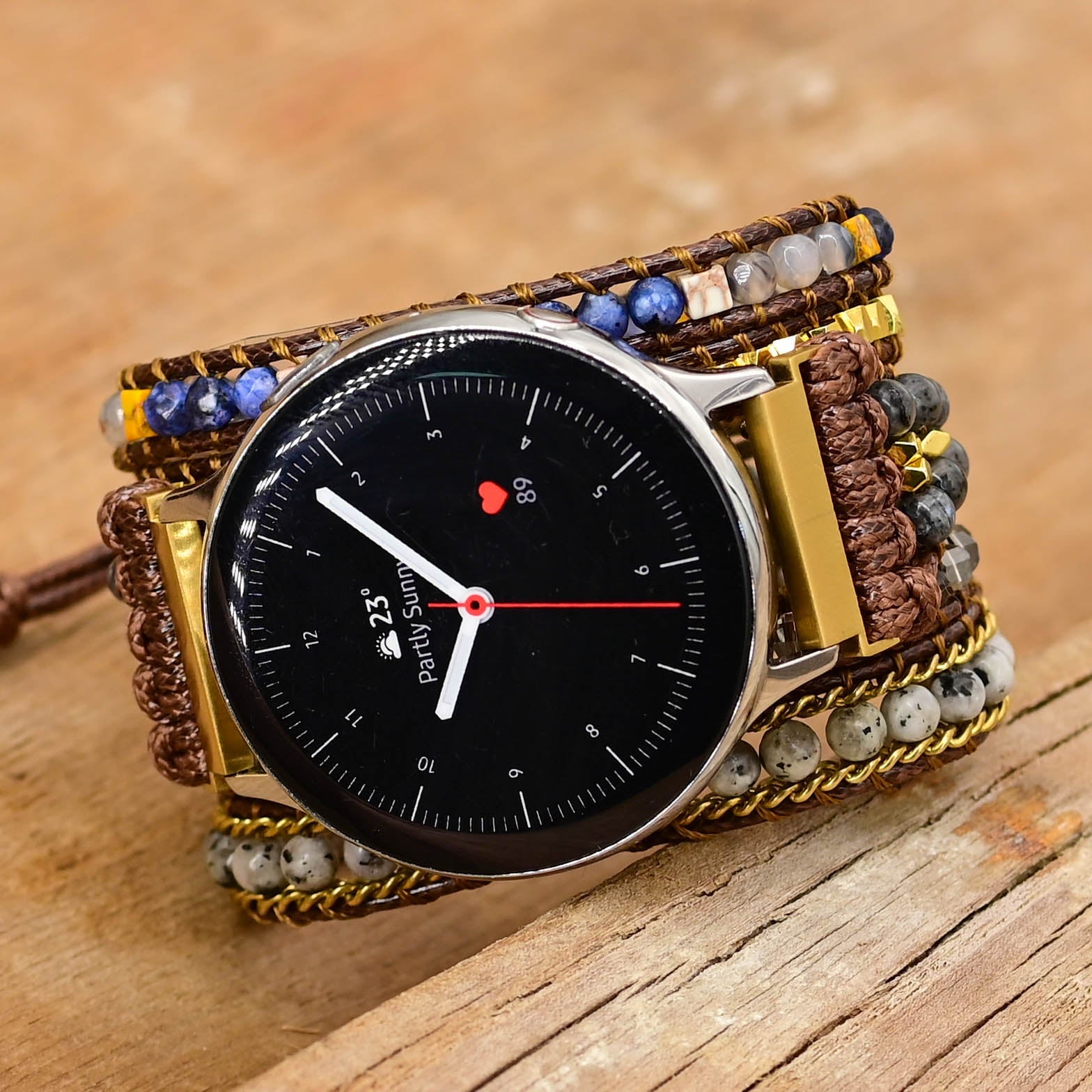 Ethereal Labradorite Samsung Galaxy Watch Strap - Cape Diablo