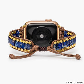 Hushed Seas Lapis Apple Watch Strap - Cape Diablo