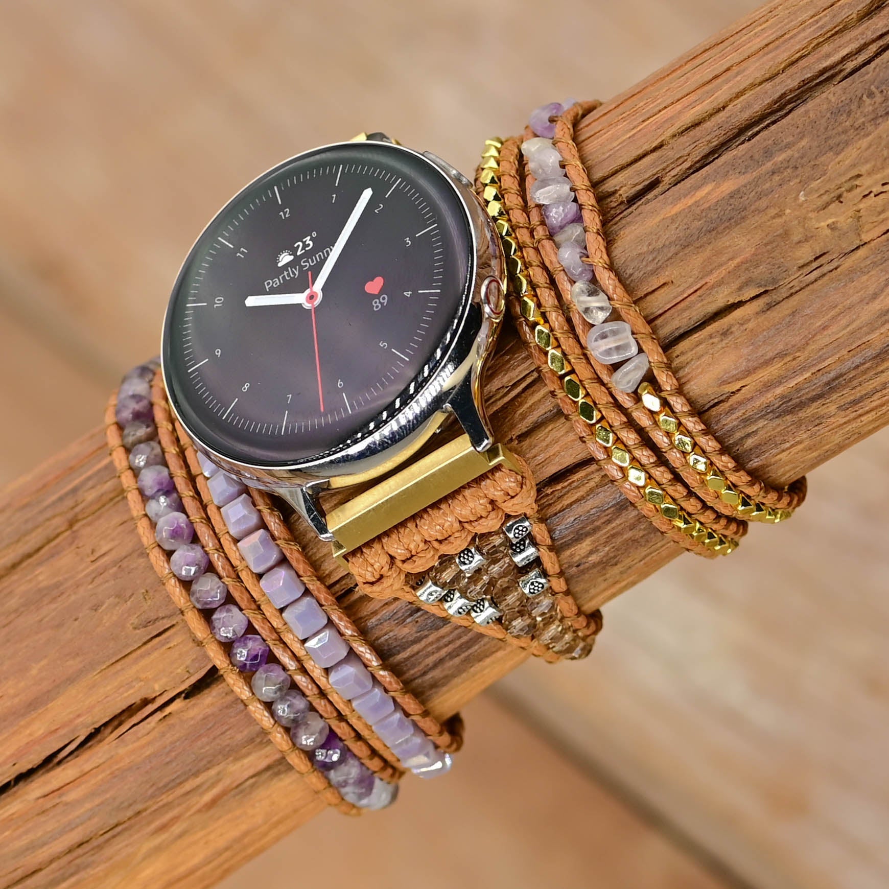Imperial Amethyst Samsung Galaxy Watch Strap - Cape Diablo