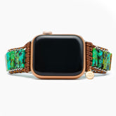 Men's African Turquoise Apple Watch Strap - Cape Diablo