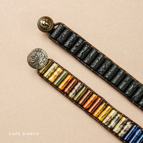 Men's Lava Stone Bracelet - Cape Diablo