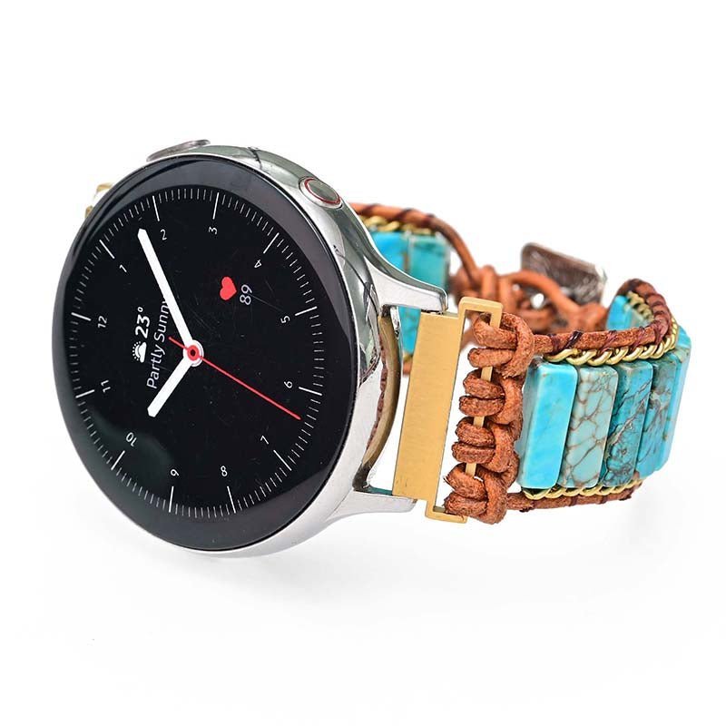 Native Turquoise Samsung Galaxy Watch Strap - Cape Diablo