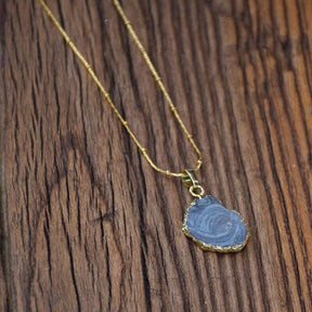 Natural Agate Stone Necklace - Cape Diablo