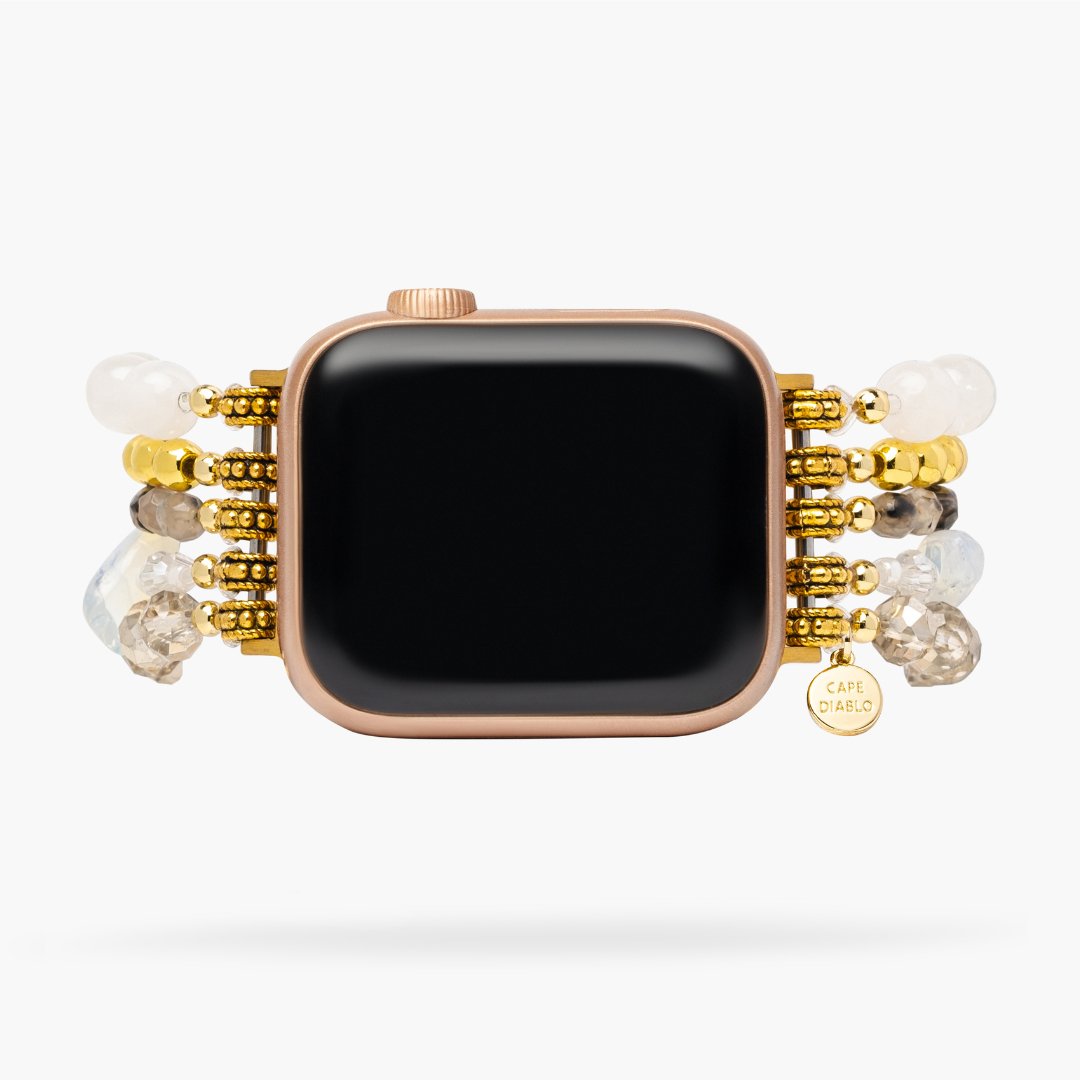 Sterling Glamour Stretch Apple Watch Stratch - Cape Diablo